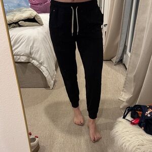 Vuori Black Track Pants